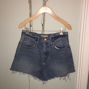 Madewell Shorts, size 26
